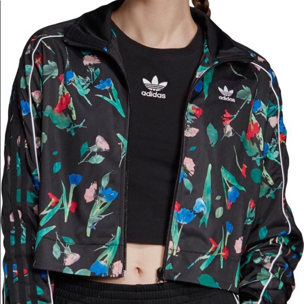 ADIDAS BELLISTA ALLOVER PRINT TRACK JACKET